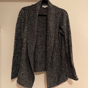 Dark grey knit sweater